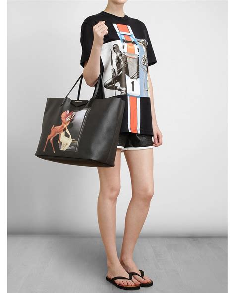 givenchy man bambi|Givenchy Bambi tote.